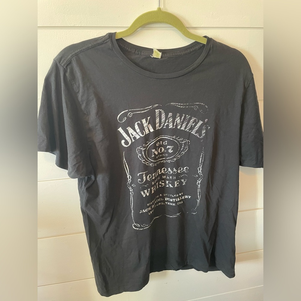 Jack Daniels Black T-Shirt with logo